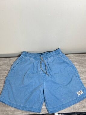 Katin Acid Wash Blue Poolside Boys Volley Shorts Medium Youth
